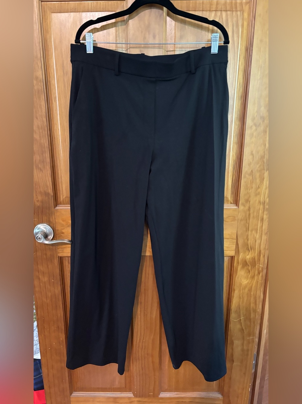 lululemon athletica Black Wide-Leg Trousers - 27.5”